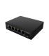 Lanberg | Switch PoE 1xBT 3xAT SFP/ETH Din Unmanagment Fast Ethernet | ILFE-4P-1GE-1S-90