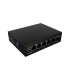 Lanberg | Switch PoE 1xBT 3xAT SFP/ETH Din Unmanagment Fast Ethernet | ILFE-4P-1GE-1S-90