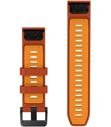 Garmin kellarihm QuickFit 22mm fenix 9 Pro, autumn orange/spark orange