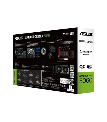 Asus NVIDIA GeForce RTX 5060 8GB GDDR7 DUAL-RTX5060-O8G-A