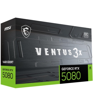MSI NVIDIA GeForce RTX 5080 16GB GDDR7 RTX508016GVEN3XOCBLK