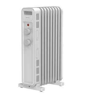 Sencor SOH3409WH valge õliradiaator, 9 ribi