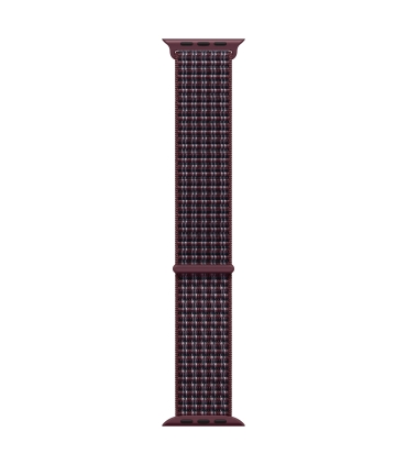 Apple 42mm Burgundy Plaid Sport Loop