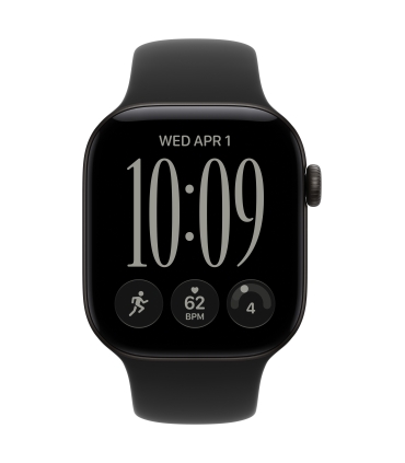 Apple 42mm Black Sport Band - S/M