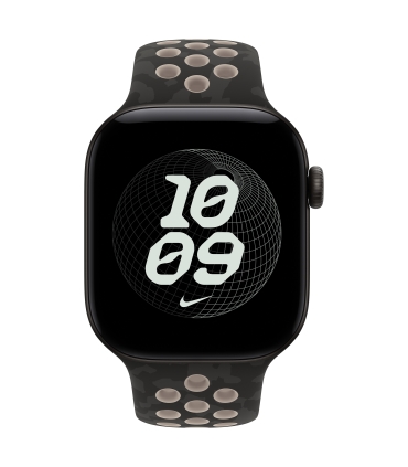 Apple 42mm After Dark Black Nike Sport Band - M/L