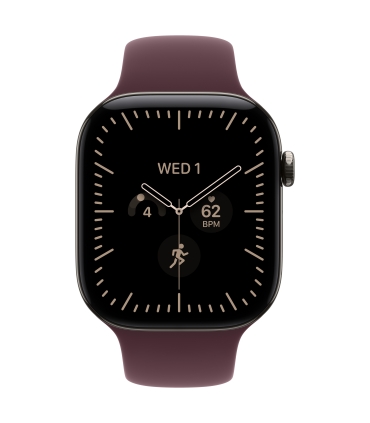 Apple 46mm Burgundy Sport Band - S/M