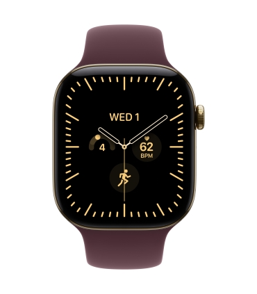 Apple 46mm Burgundy Sport Band - S/M