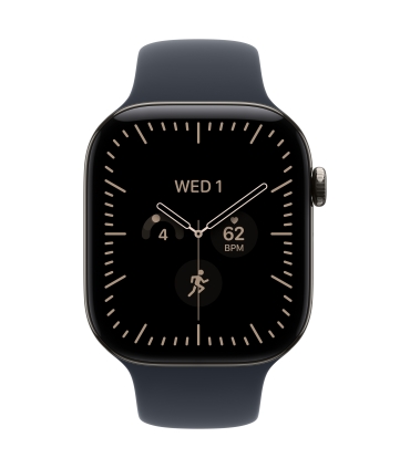 Apple 46mm Navy Blue Sport Band - S/M