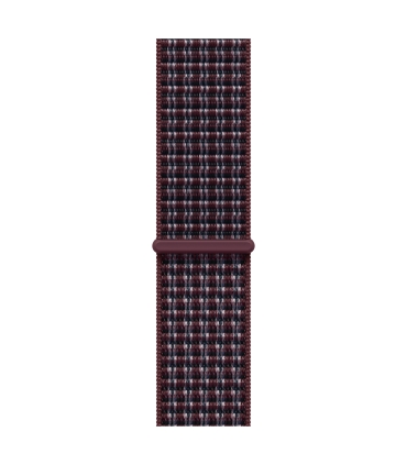 Apple 46mm Burgundy Plaid Sport Loop