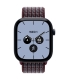 Apple 46mm Burgundy Plaid Sport Loop