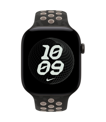 Apple 46mm After Dark Black Nike Sport Band - M/L