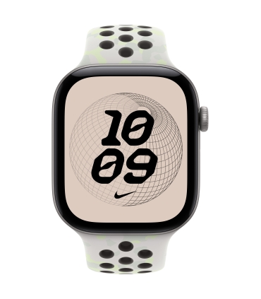 Apple 46mm Essential White Nike Sport Band - S/M