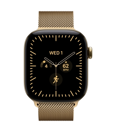 Apple 42mm Radiant Gold Milanese Loop