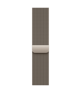 Apple 46mm Natural Milanese Loop - S/M