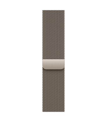 Apple 46mm Natural Milanese Loop - S/M