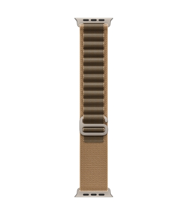 Apple 49mm Desert Alpine Loop - Medium - Natural Titanium Finish