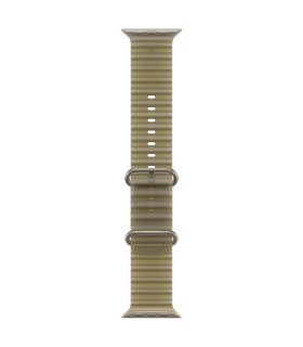 Apple 49mm Translucent Kelp Ocean Band - Natural Titanium Finish