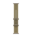 Apple 49mm Translucent Kelp Ocean Band - Natural Titanium Finish