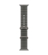 Apple 49mm Translucent Black Ocean Band - Natural Titanium Finish