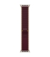 Apple 49mm Burgundy Trail Loop - M/L - Natural Titanium Finish