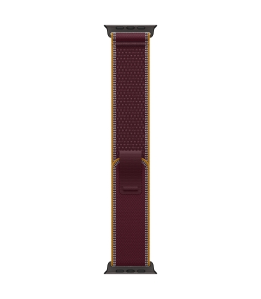 Apple 49mm Burgundy Trail Loop - S/M - Black Titanium Finish