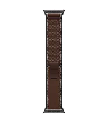 Apple 49mm Dark Umber Trail Loop - S/M - Black Titanium Finish