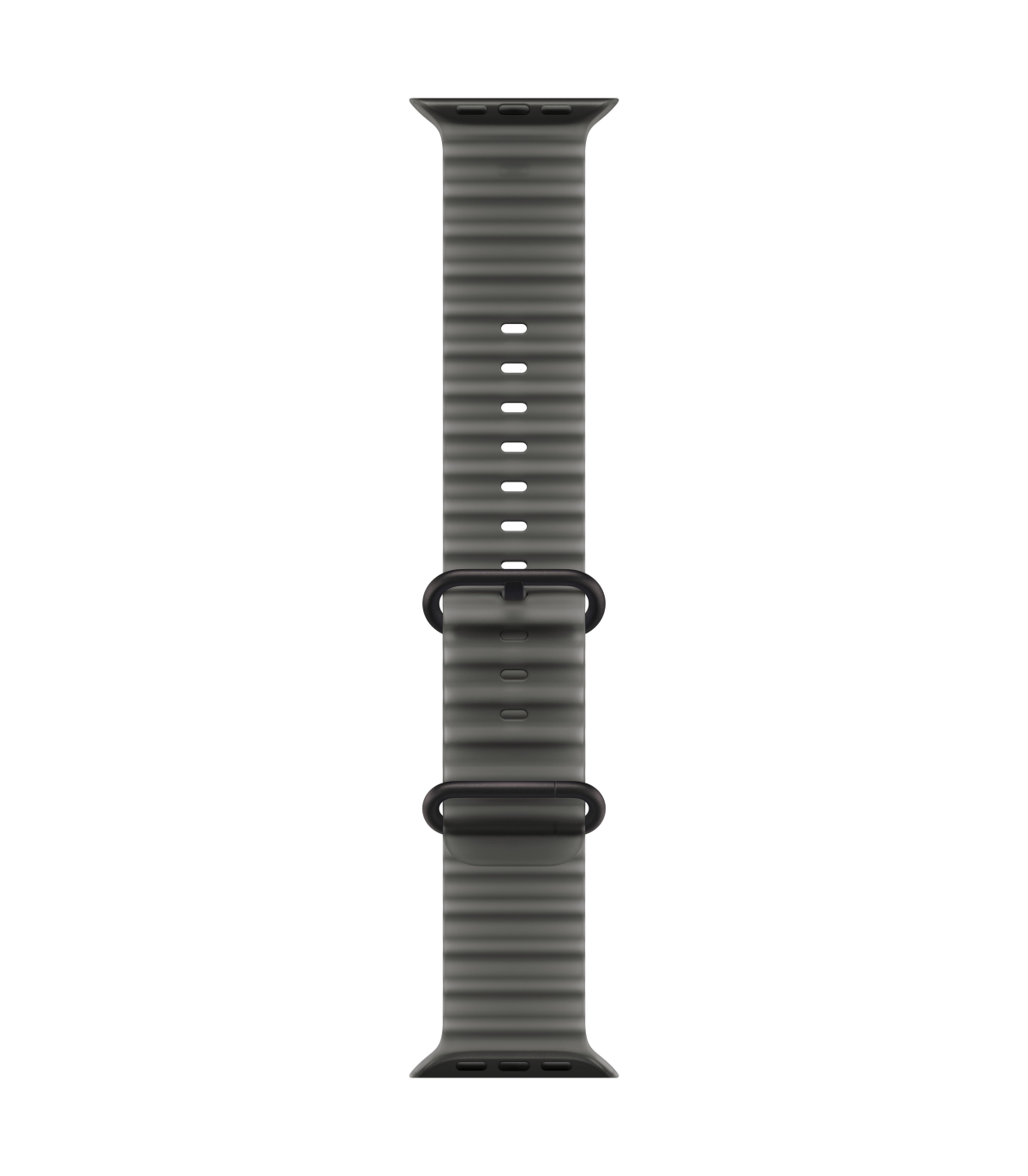 Apple 49mm Translucent Black Ocean Band - Black Titanium Finish