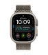 Apple 49mm Natural Titanium Milanese Loop - Medium
