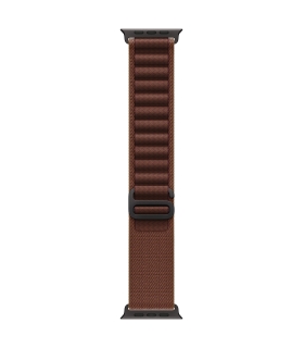 Apple 49mm Burgundy Alpine - Loop - Small - Black Titanium Finish