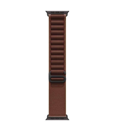 Apple 49mm Burgundy Alpine - Loop - Small - Black Titanium Finish