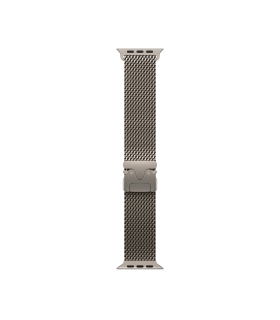 Apple 49mm Natural Titanium Milanese Loop - Small