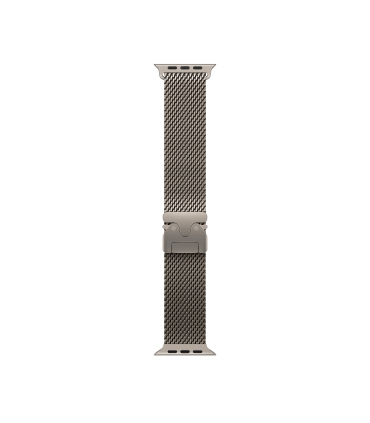 Apple 49mm Natural Titanium Milanese Loop - Small