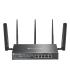 TP-LINK Wireless Router  ER706WP-4G Data speed 300 Mbit/s Ethernet WAN Yes DSL WAN Yes SIM card slot Yes WAN connection type RJ-