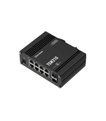 Teltonika | Switch 8 GbE, 2 SFP ports | TSW210