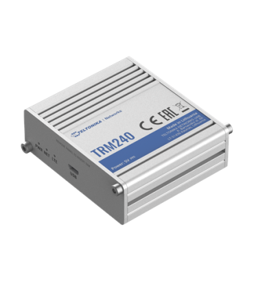 Teltonika | LTE Modem | TRM240 | No Wi-Fi | Mesh Support No | MU-MiMO No | 2G/3G | Antenna type 1xSMA for LTE | 1 x microUSB