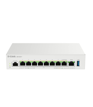 D-Link | Wireless router | DBR-600-P/E | 10/100/1000 Mbit/s | Ethernet LAN (RJ-45) ports 8 | Mesh Support Yes | MU-MiMO No | No 