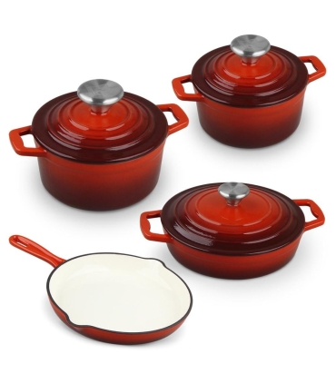 Malmnõude komplekt CS Kochsysteme Xanten 067489, punane