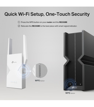 TP-LINK WRL RANGE EXTENDER 3600MBPS/DUAL BAND RE235BE 
