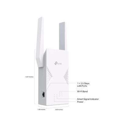 TP-LINK WRL RANGE EXTENDER 3600MBPS/DUAL BAND RE235BE 