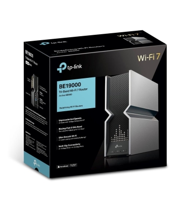 TP-LINK Wireless Router  Wireless Router 19000 Mbps Mesh Wi-Fi 7 USB 3.0 4x2.5GbE 2x10GbE LAN \ WAN ports 2 Number of antennas 8