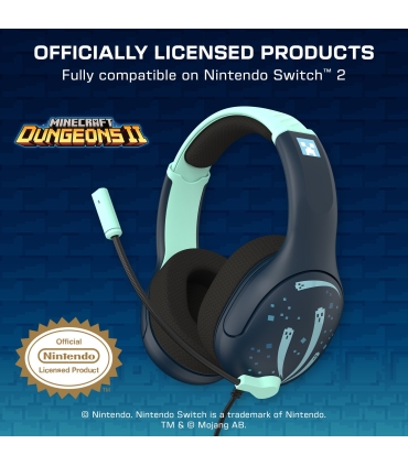 Turtle Beach Airlite Fit Nintendo Switch 2 Minecraft Dungeons II