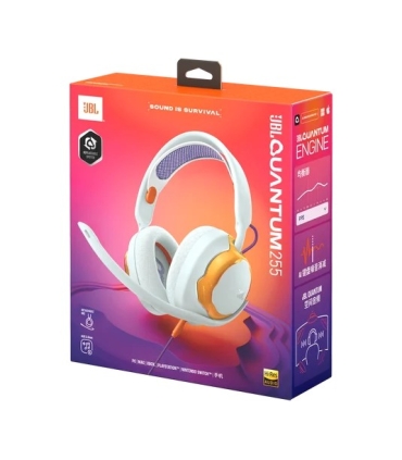 JBL Quantum 250, valge/oranž