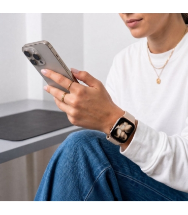 Tech-Protect kellarihm Silicone Apple Watch 44/45/46/49mm, walnut