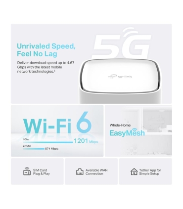 TP-LINK Wireless Router  Router 1800 Mbps Mesh LAN \ WAN ports 1 Number of antennas 10 ARCHERNX210
