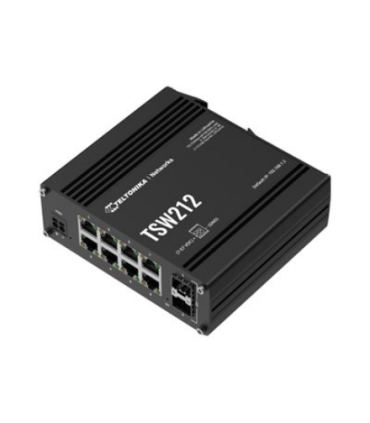 Teltonika | Switch, 8 ports | TSW212 | L2 managed | Wall-mountable | SFP ports quantity 2