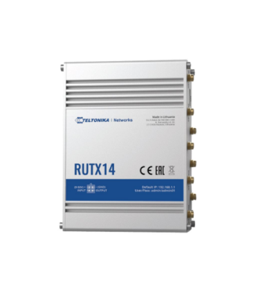 Teltonika | LTE Cat 12 Router | RUTX14 | 802.11ac | 867 Mbit/s | 10/100/1000 Mbps Mbit/s | Ethernet LAN (RJ-45) ports 5 | MU-MiM