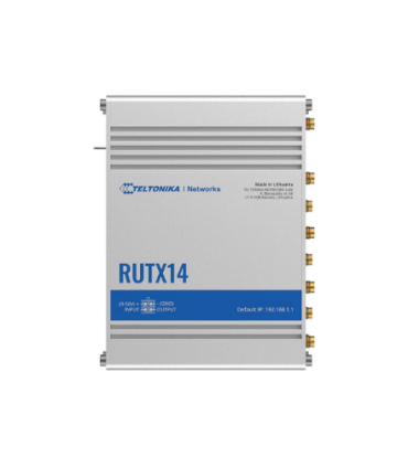 Teltonika | LTE Cat 12 Router | RUTX14 | 802.11ac | 867 Mbit/s | 10/100/1000 Mbps Mbit/s | Ethernet LAN (RJ-45) ports 5 | MU-MiM