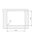Sink Teka Square 50.40TG arctic white