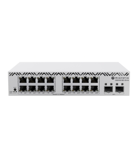 MikroTik | Cloud Smart Switch with SwitchOS desktop case | CSS318-16G-2S+IN