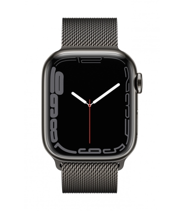 def!Apple Watch 7 GPS+LTE, 41mm, roostevaba korpus ja hall metallrihm